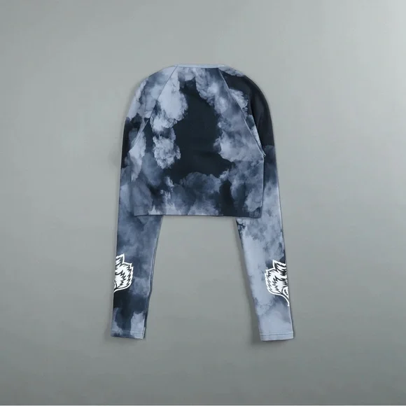 ๐บ Darc Sport Everson Seamless Darc Blue ghost cloud long sleeve crop top SHE M - Picture 6 of 11